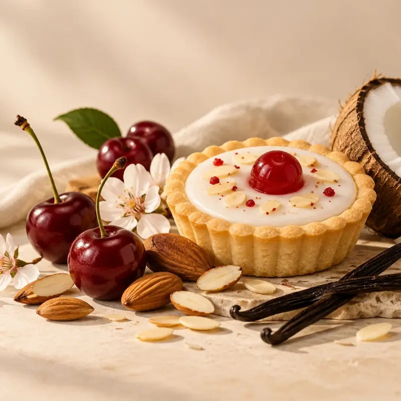 Bakewell Tart fragrance card