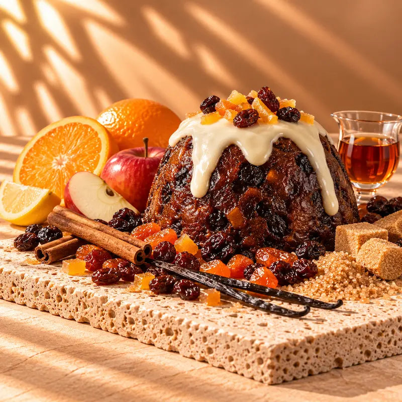 Christmas Pudding fragrance card