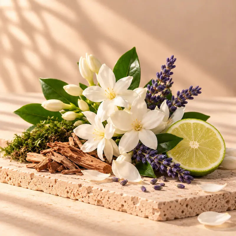 Jasmine fragrance card