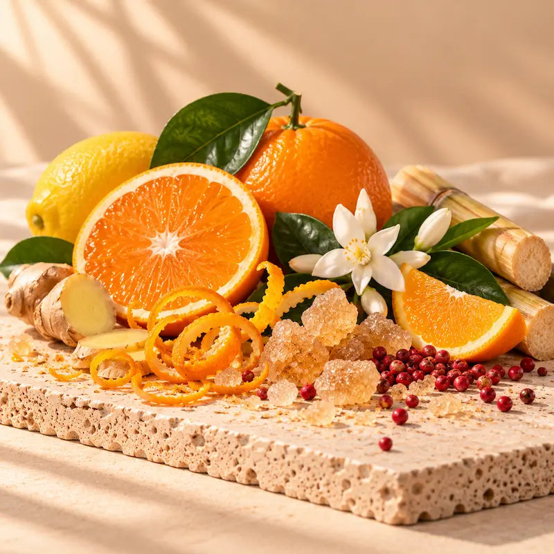 Juicy Orange fragrance card