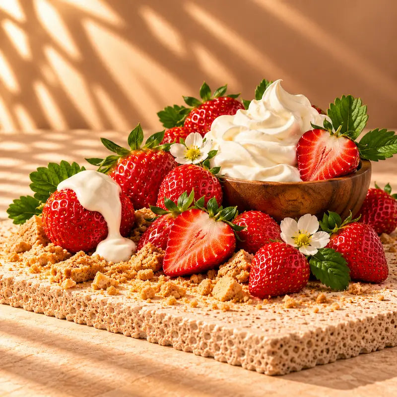 Strawberries & Cream fragrance card
