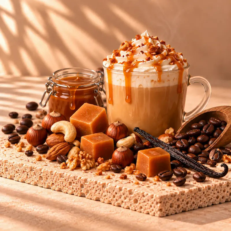 Toffee Nut Latte fragrance card