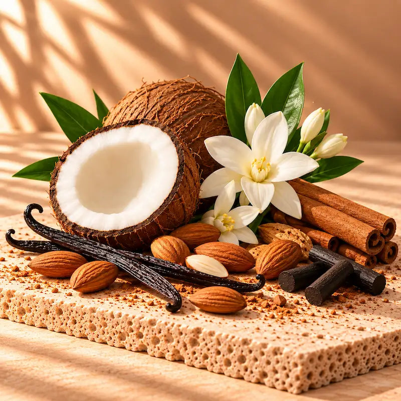 Vanilla fragrance card